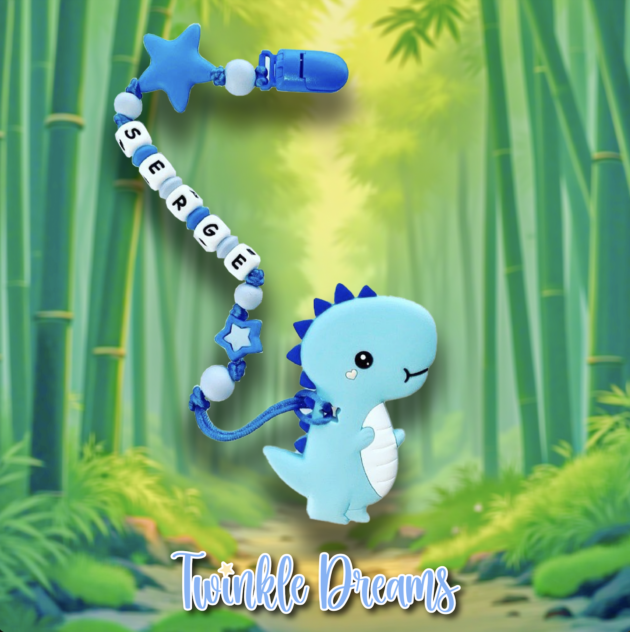 Dino baby teether
